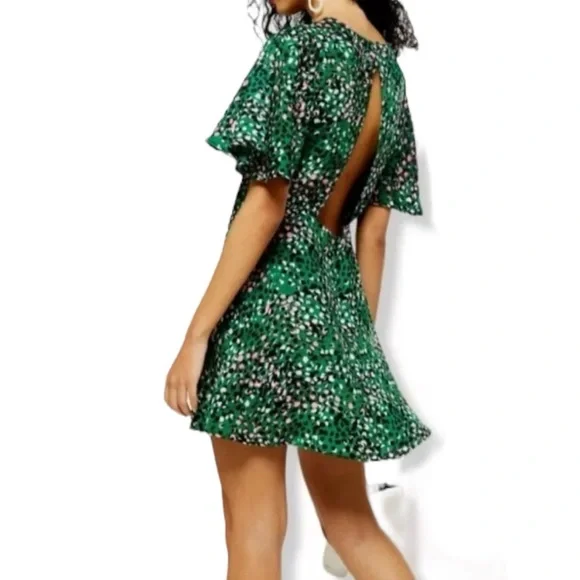 Topshop Austin Print Mini Dress 6‎ - Picture 2 of 7
